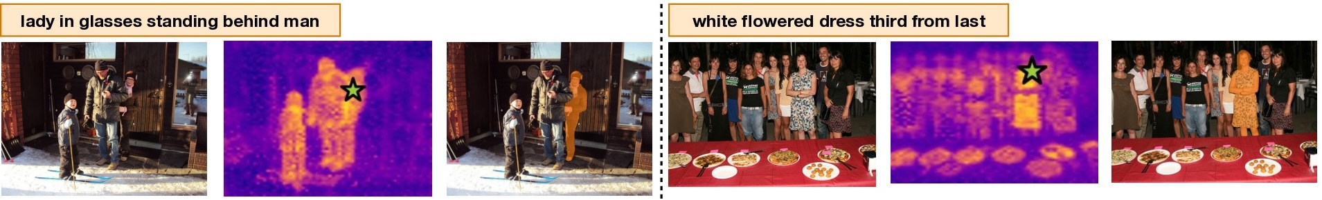 Referral Image Object Segmentation Examples